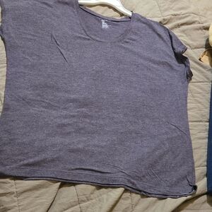 GAP Blue and Gray Relaxed Short Sleeve Tee